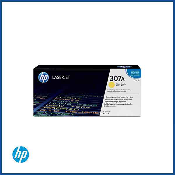  HP 307A (CE742A) Yellow LaserJet Toner Cartridge